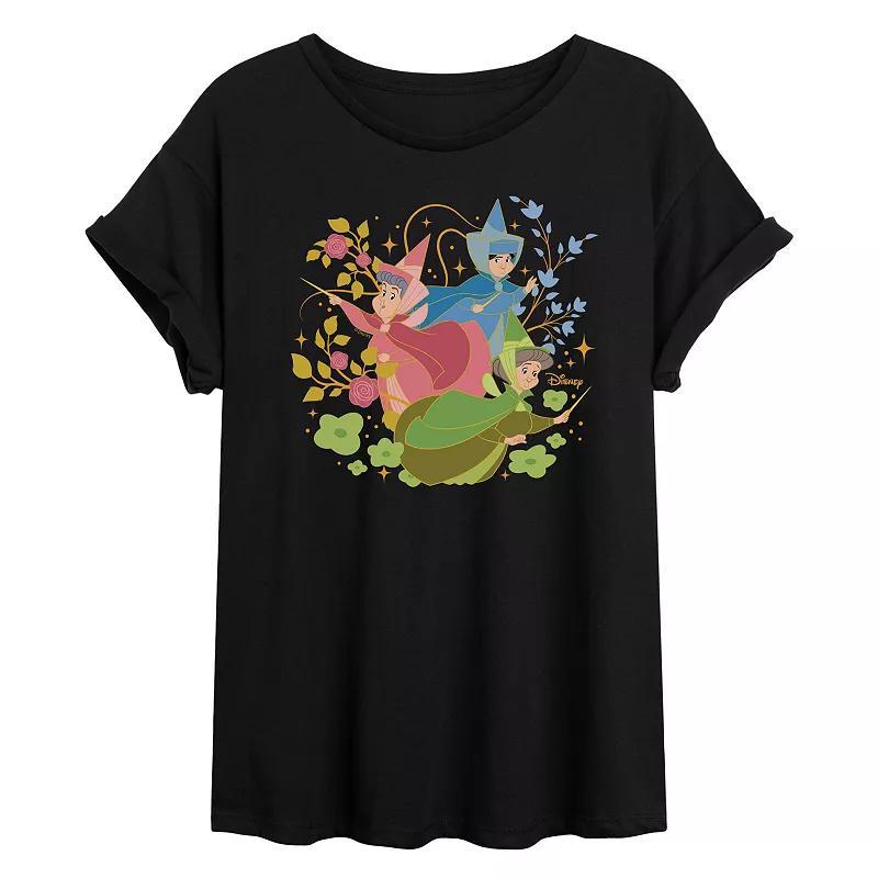 Juniors Disco Oversized Tee, Girls Product Image