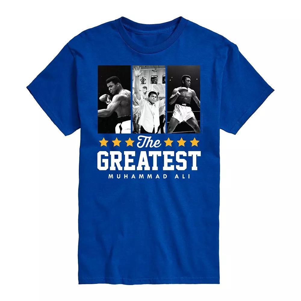 Big & Tall Muhammad Ali The Greatest Tee, Men's, Size: 3XB, Blue Product Image