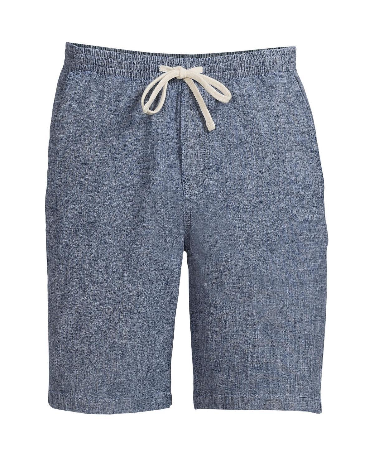 Men's Lands' End Pull-On Deck Shorts, Size: Large, Soft Pink Product Image