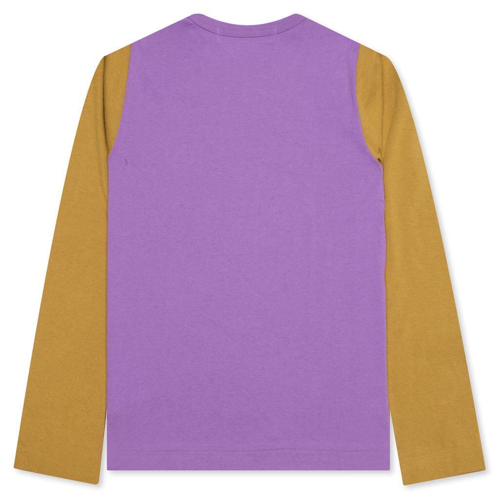 Women's Bi-Color T-Shirt - Purple/Olive Female Product Image