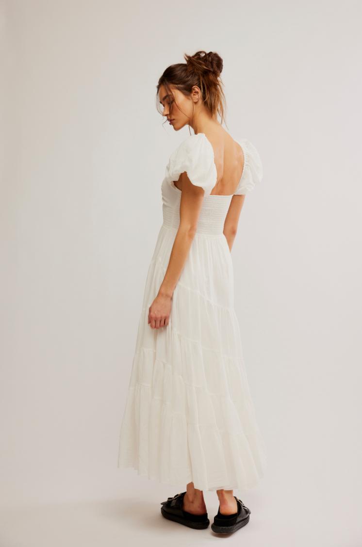 Free People Short Sleeve Sundrenched Maxi Dress Product Image