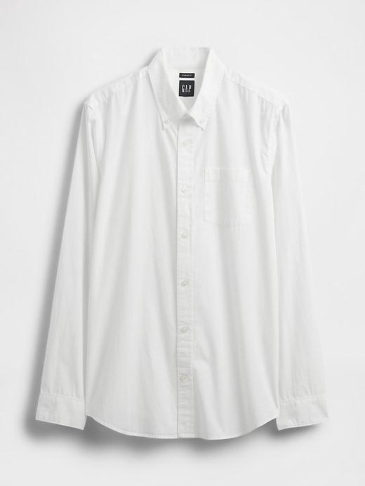 Organic Cotton Poplin Classic Shirt Product Image