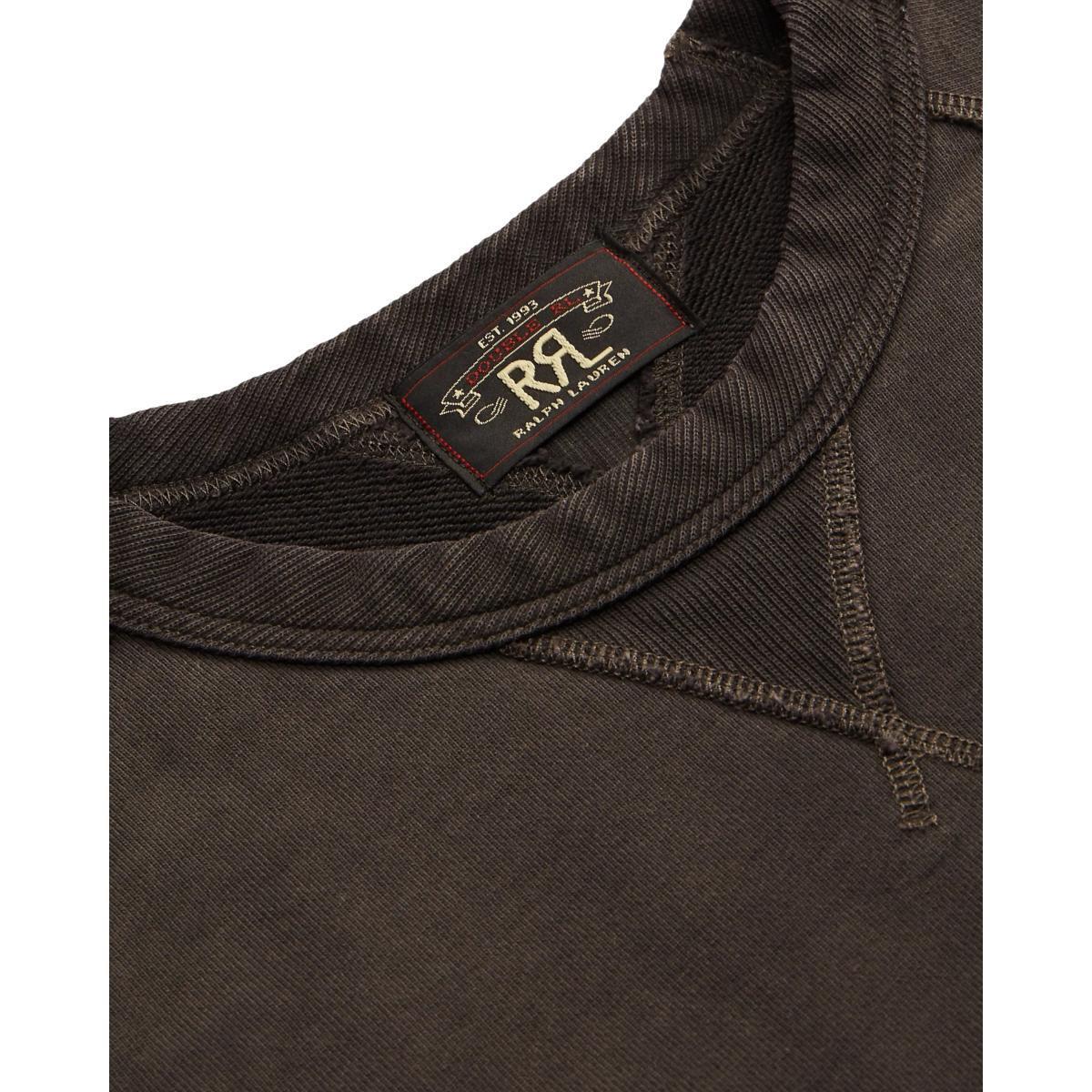 French Terry Crewneck Black Indigo Product Image