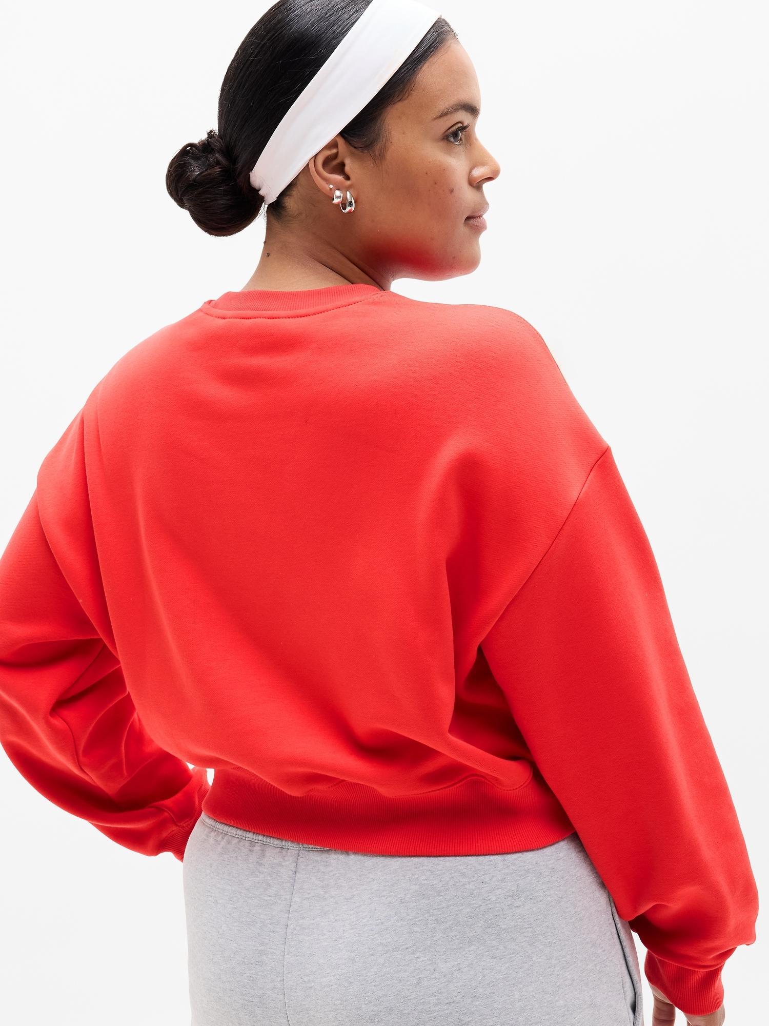 Heavyweight Terry Crop Crew Sweatshirt Product Image