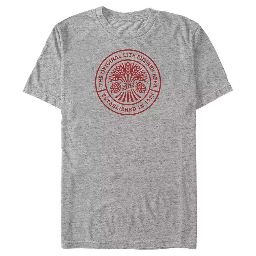 Men's Coors Light HOP CIRCLE Graphic Tee, Size: XL, Athletic Grey Product Image