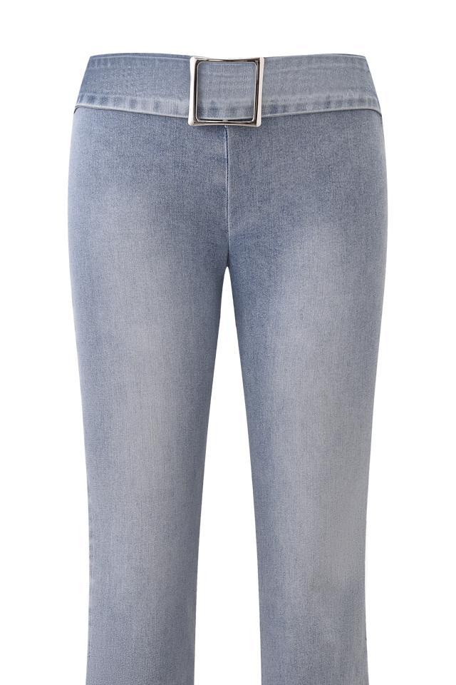 SHARAH DENIM PANT - LIGHT WASH Product Image