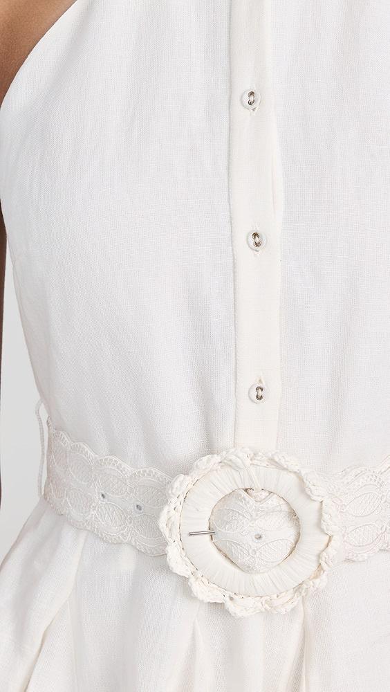 Hemant and Nandita Short Dress With Buckle Belt | Shopbop Product Image