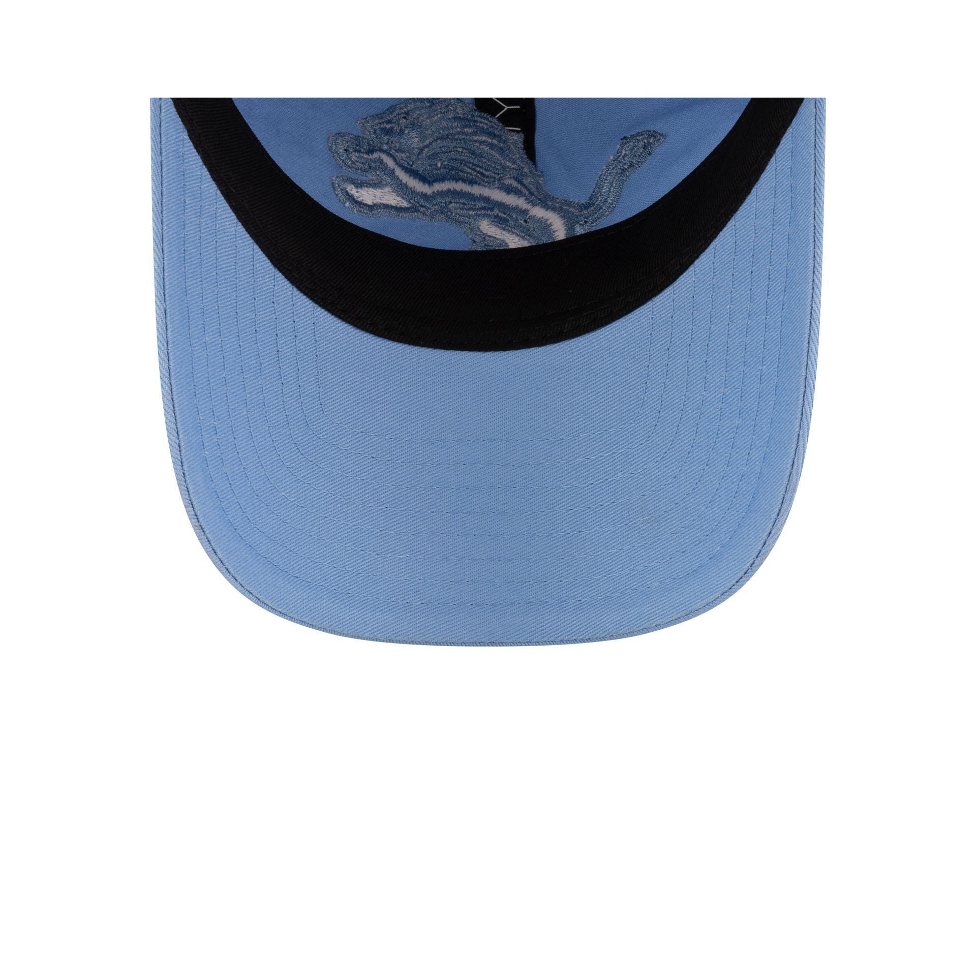 Detroit Lions Sky Blue 9TWENTY Adjustable Hat Male Product Image