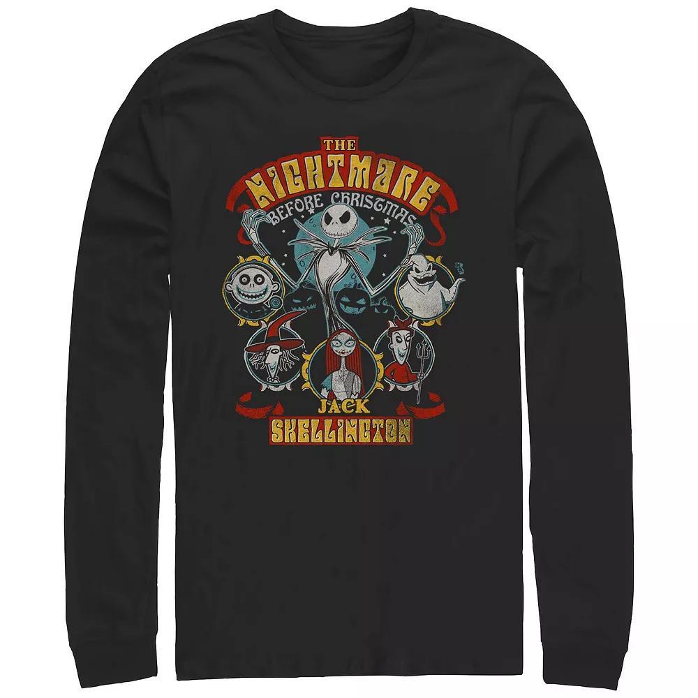 Disney's The Nightmare Before Christmas Lineup Men's Graphic Tee, Size: Small, Black Product Image