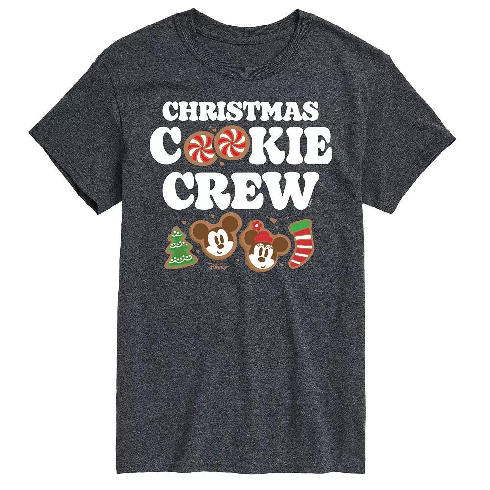 Disney's Big & Tall Christmas Cookie Crew Graphic Tee, Men's, Size: XL Tall, Gray Product Image