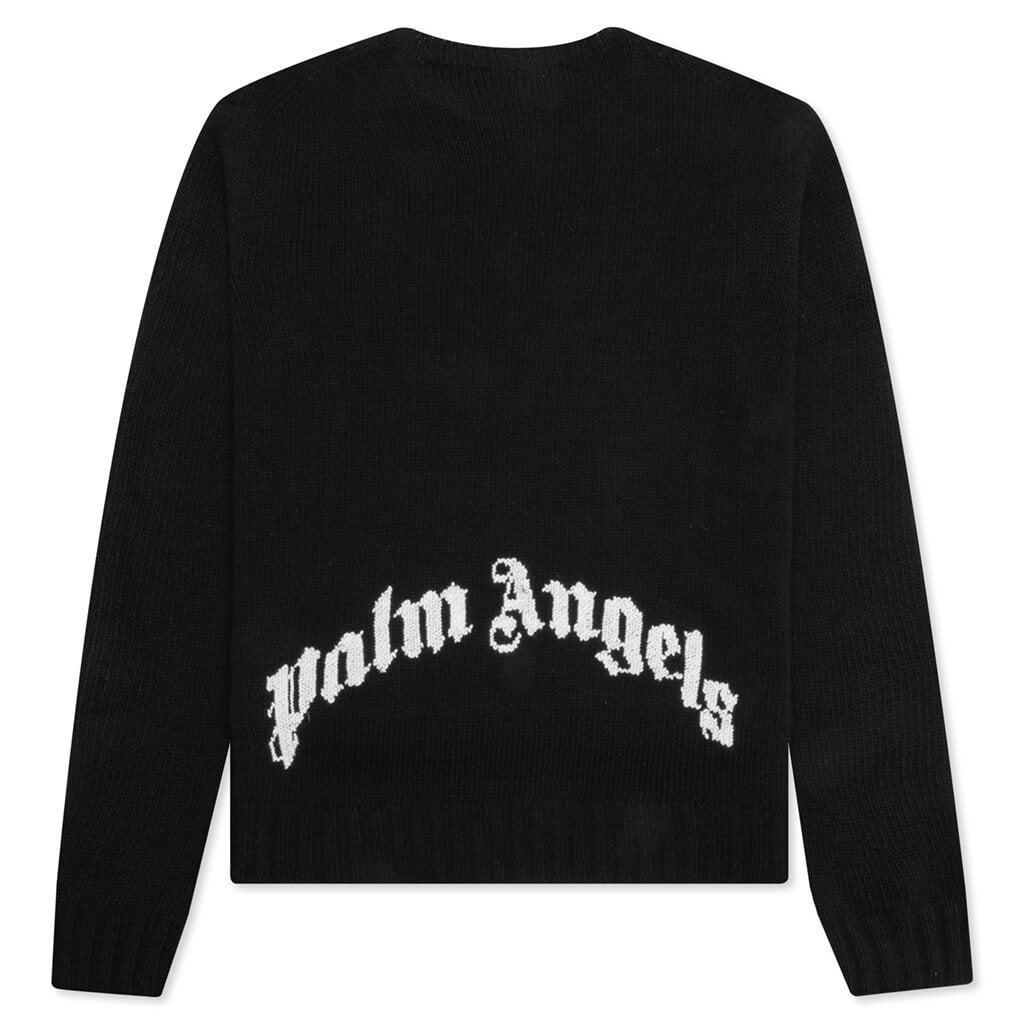 Logo Sweater - Black/White Male Product Image