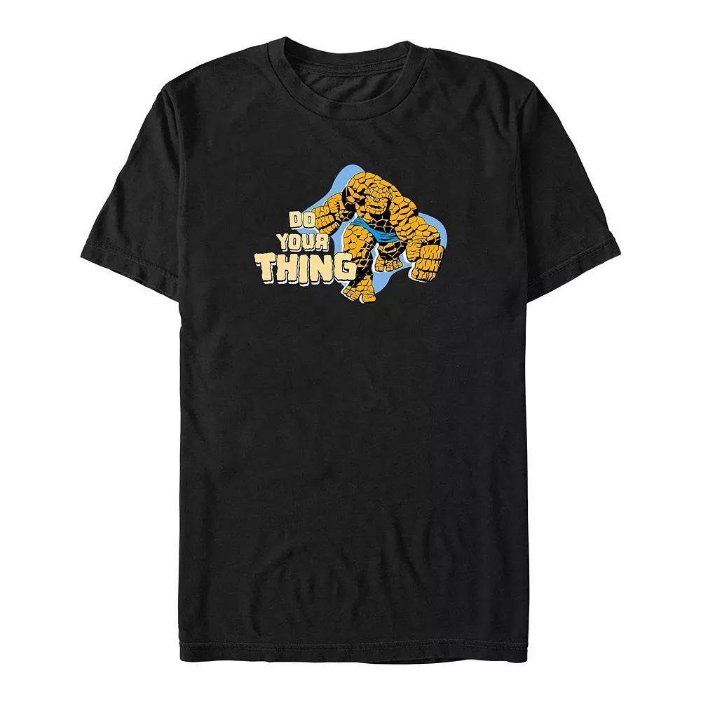 Big & Tall Marvel Fantastic Four Do Your Thing Graphic Tee, Men's, Size: 3XB, Black Product Image