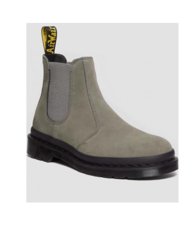DR. MARTENS' Chelsea Booties In Gray Product Image