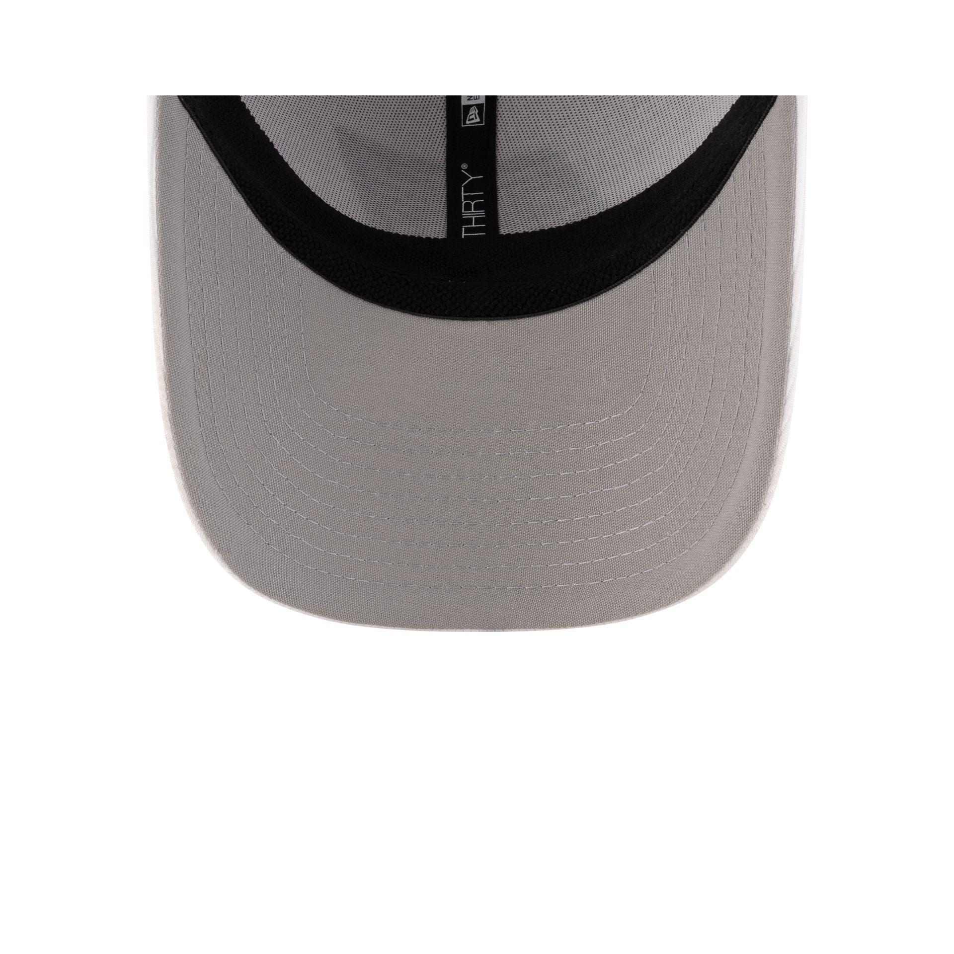 Michigan Panthers White 39THIRTY Stretch Fit Hat Male Product Image