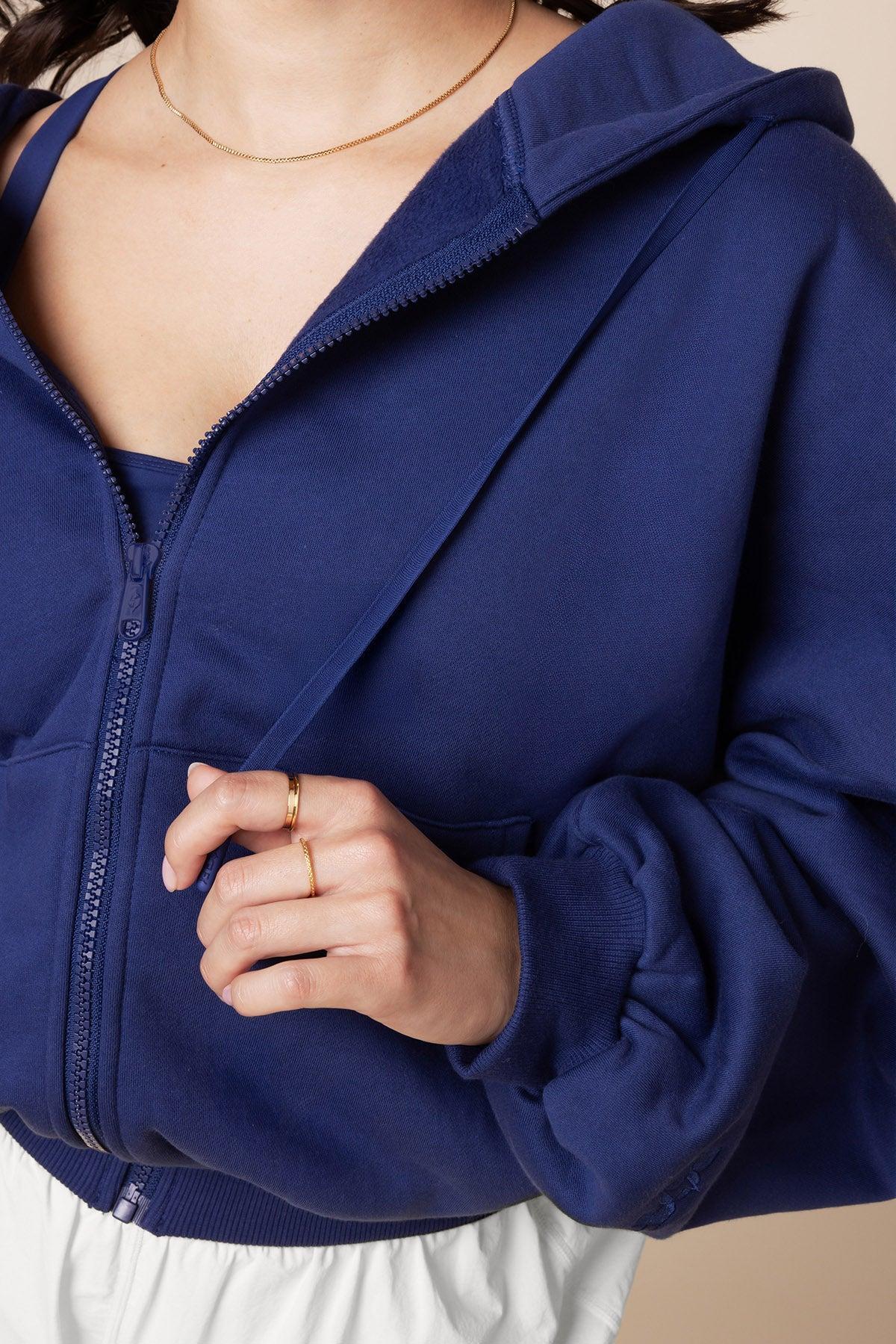 Zip Cloud Hoodie - Pistachio Product Image