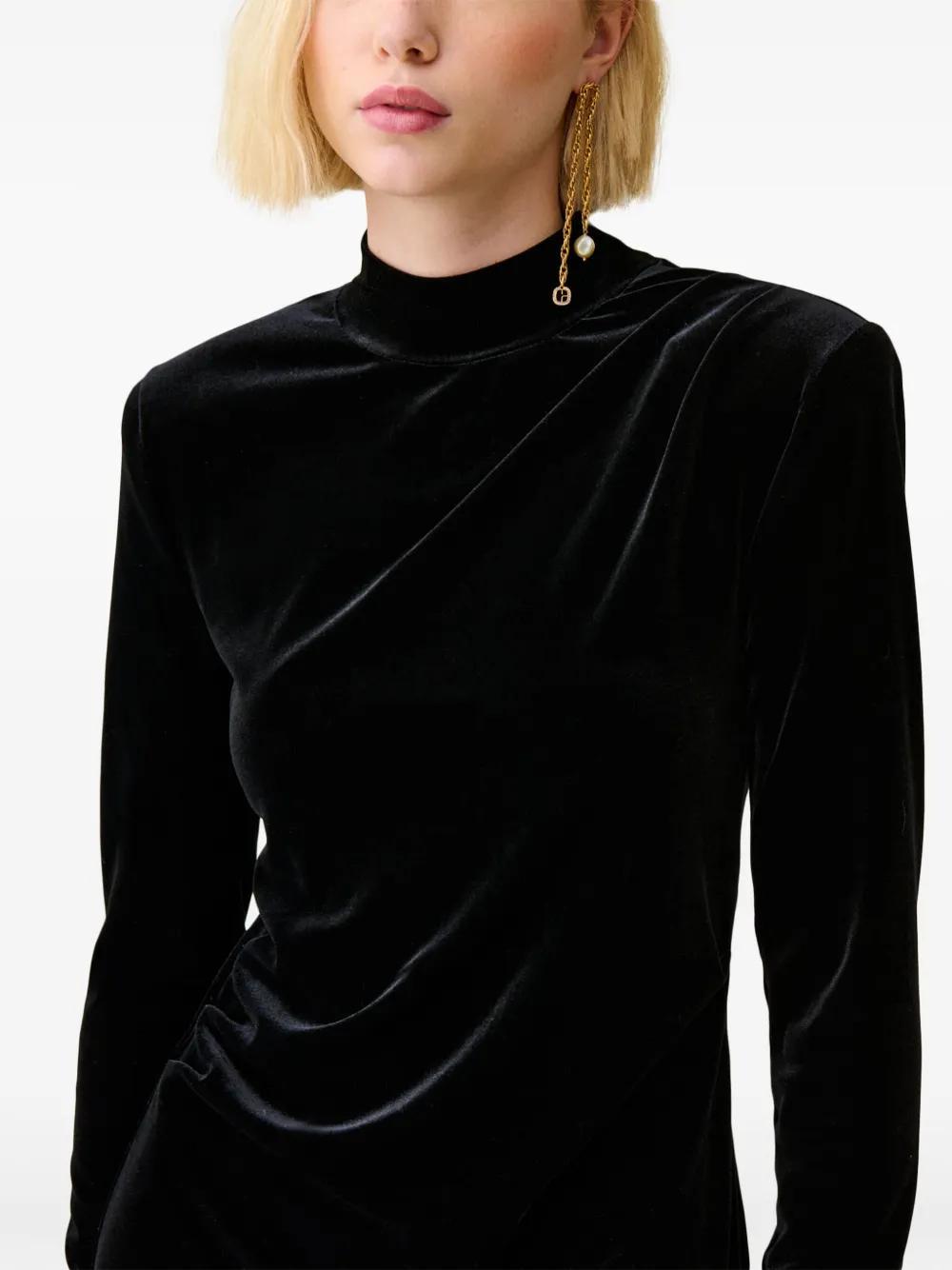 velvet maxi dress Product Image
