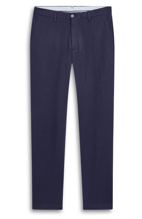BUGATCHI Men's Flannel Chino Pants In Navy Product Image