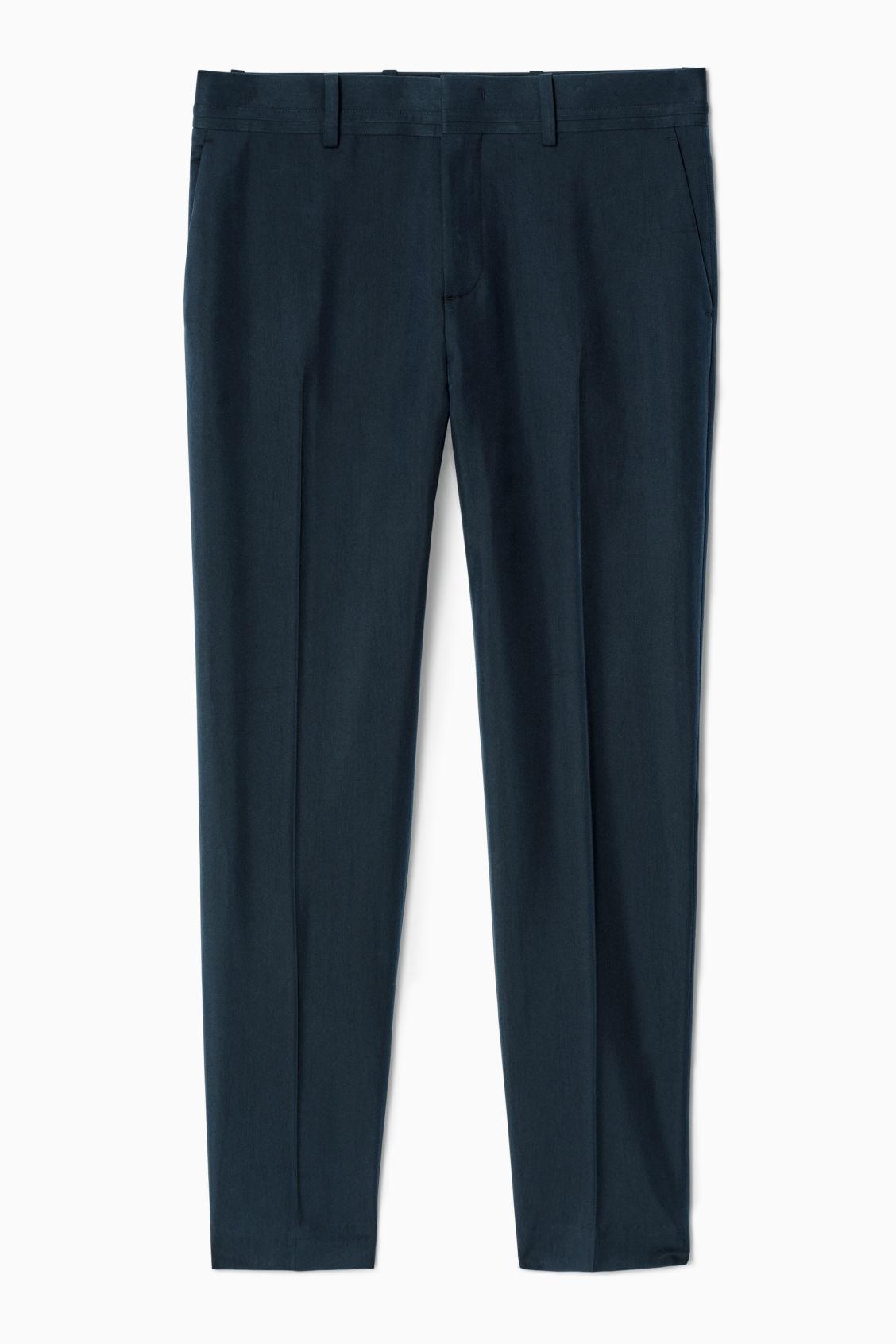 TAILORED STRAIGHT-LEG PANTS Product Image