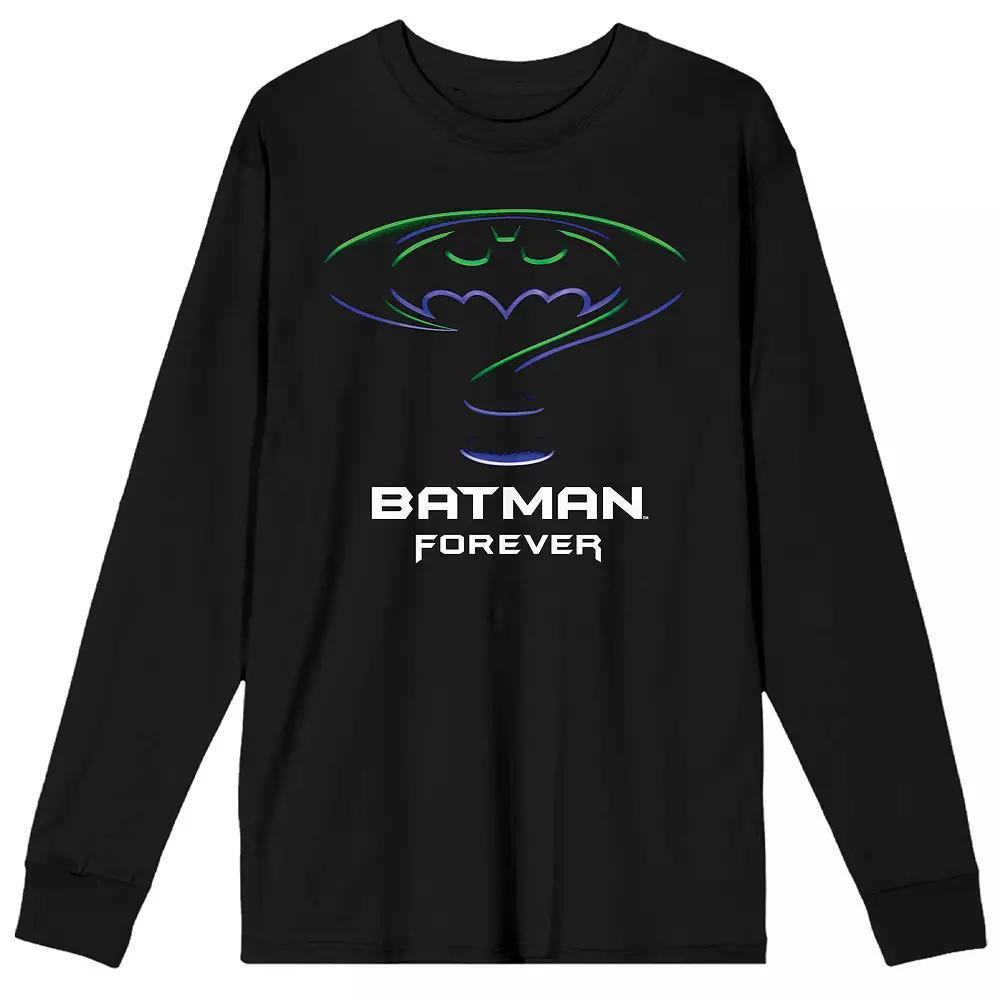 Men's Shazam 2 Fury Of The Gods Power of Shazam Long Sleeve Graphic Tee, Size: Medium, Black Product Image