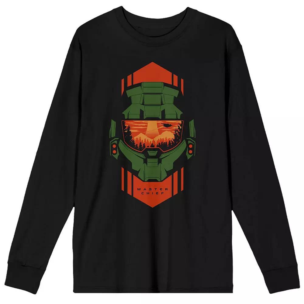 Mens Halo Infinite Master Chief Long Sleeve Tee Product Image