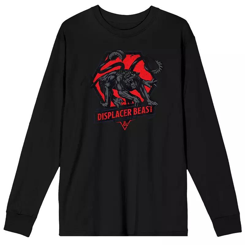 Men's Dungeons & Dragons Displacer Long Sleeve Tee, Size: Small, Black Product Image