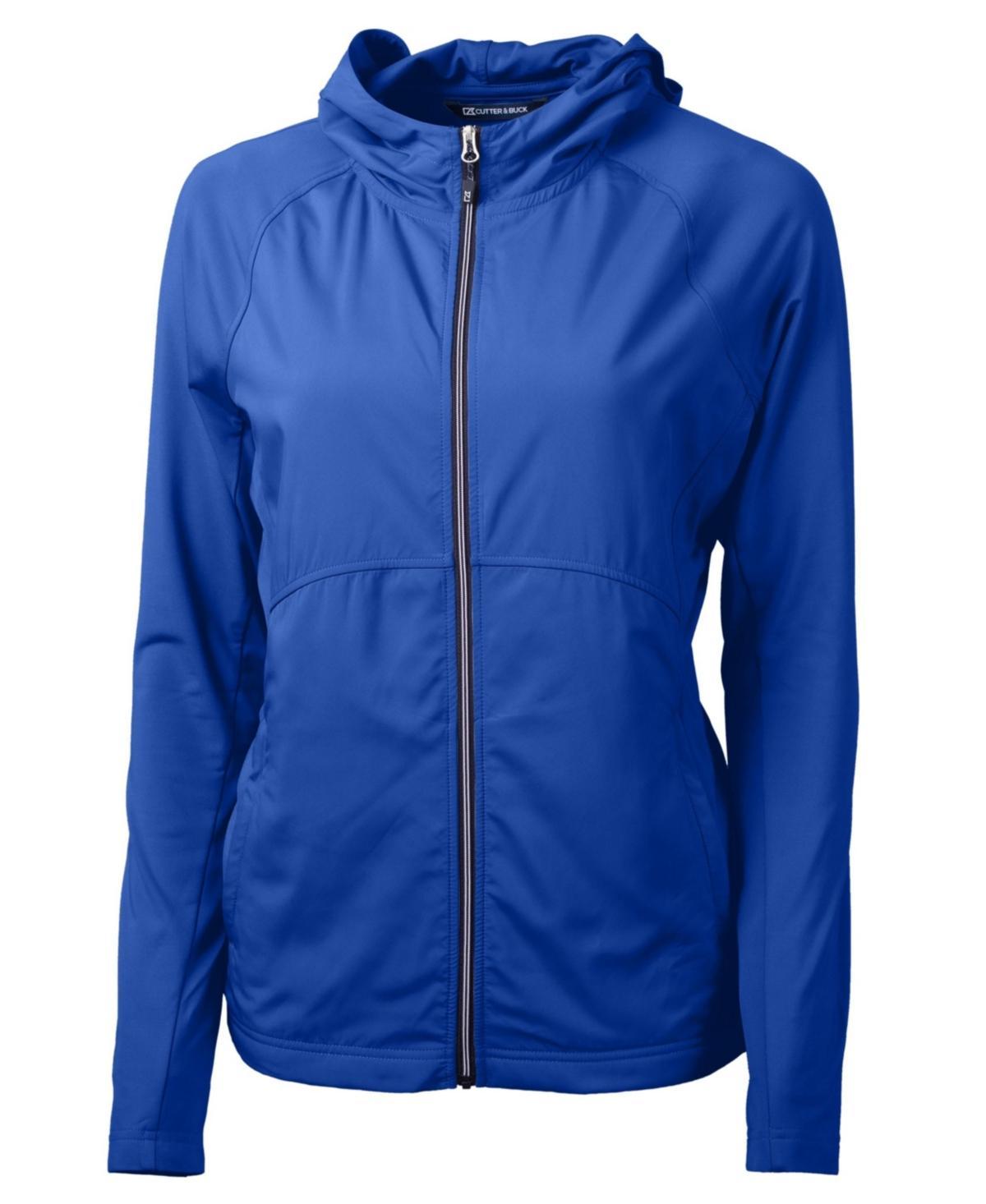 Cutter & Buck Womens Adapt Eco Knit Hybrid Recycled Full Zip Jacket Product Image
