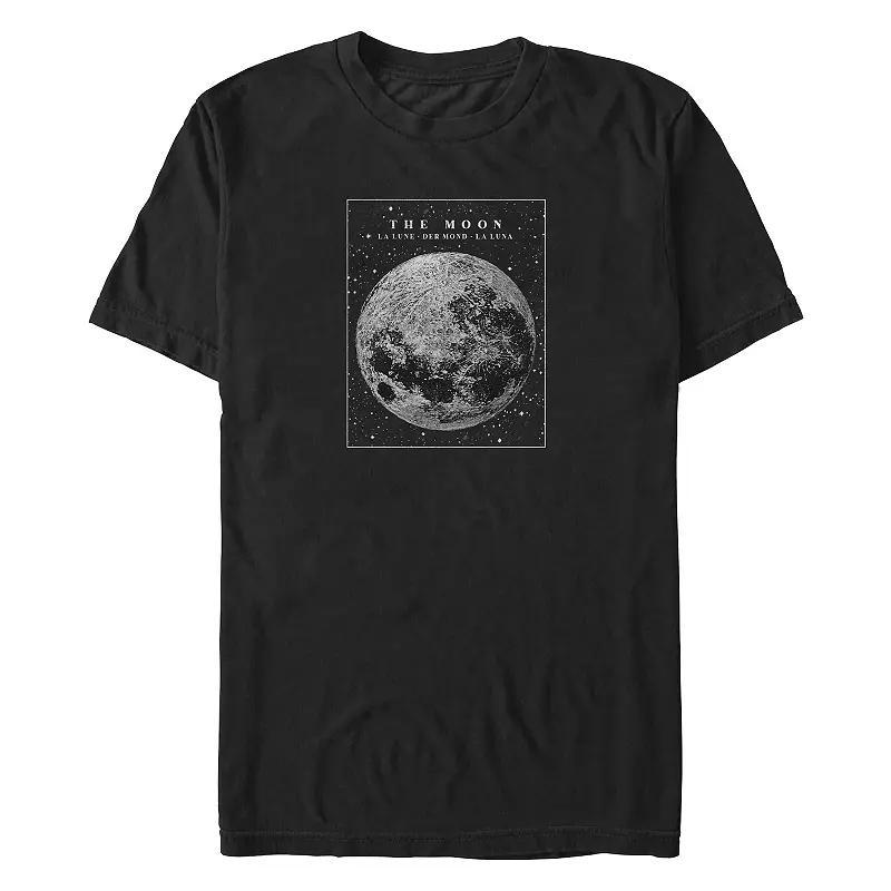 Big & Tall The Moon Poster Graphic Tee, Mens Product Image
