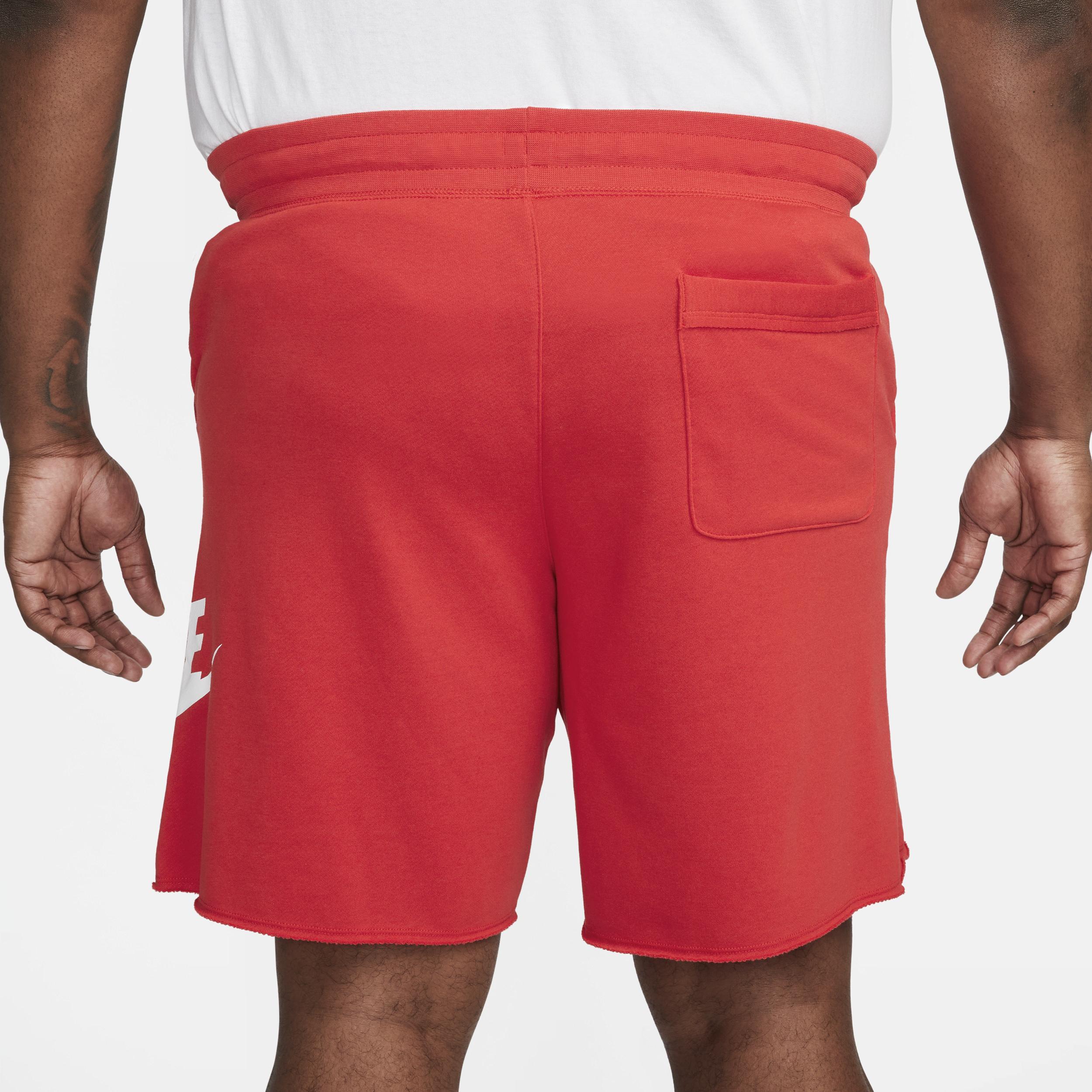 Nike Mens Nike Club Alumni Shorts - Mens Red/White Product Image
