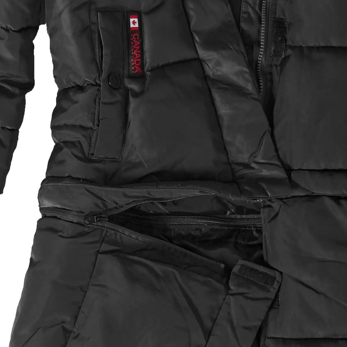 Canada Weather Gear Women's Long Puffer with Sherpa Lined Hood Product Image