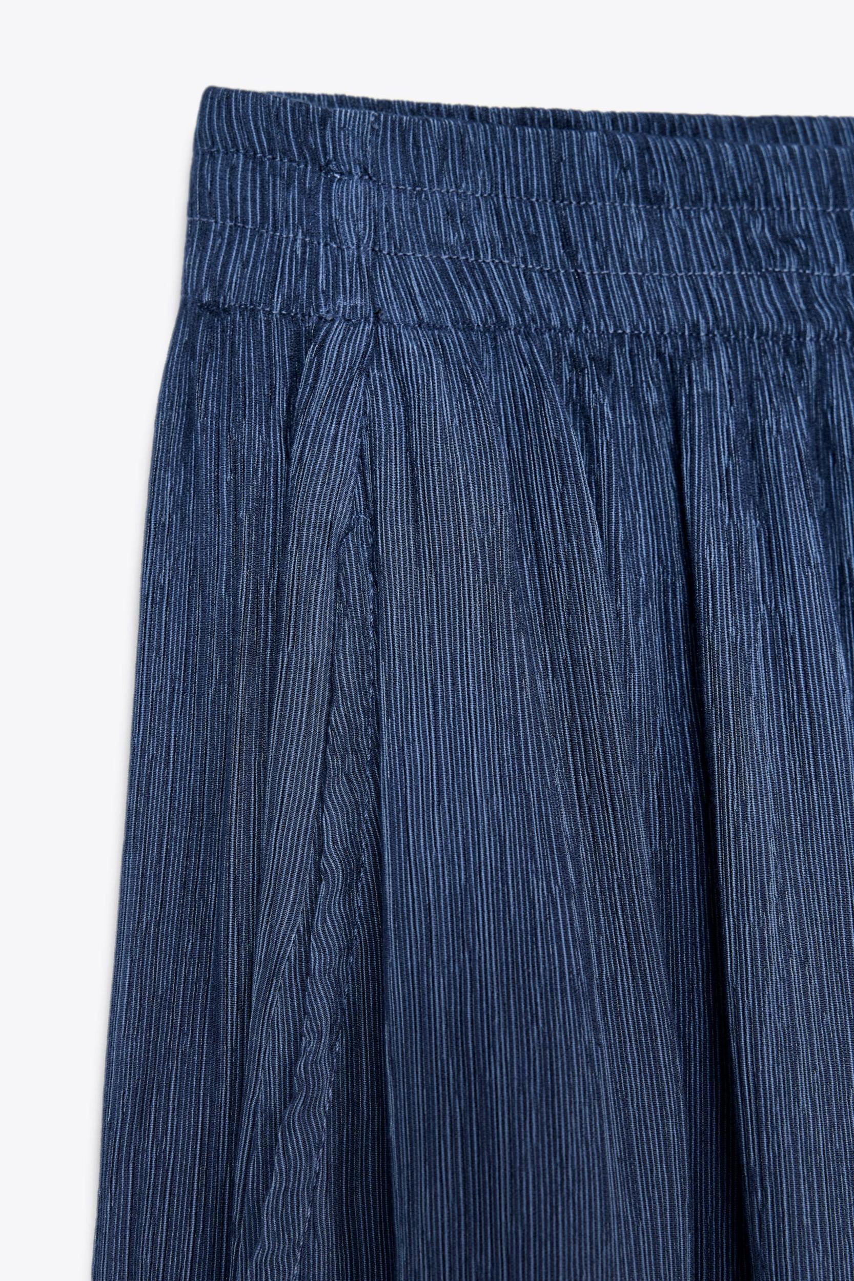 TEXTURED BALLOON PANTS Product Image