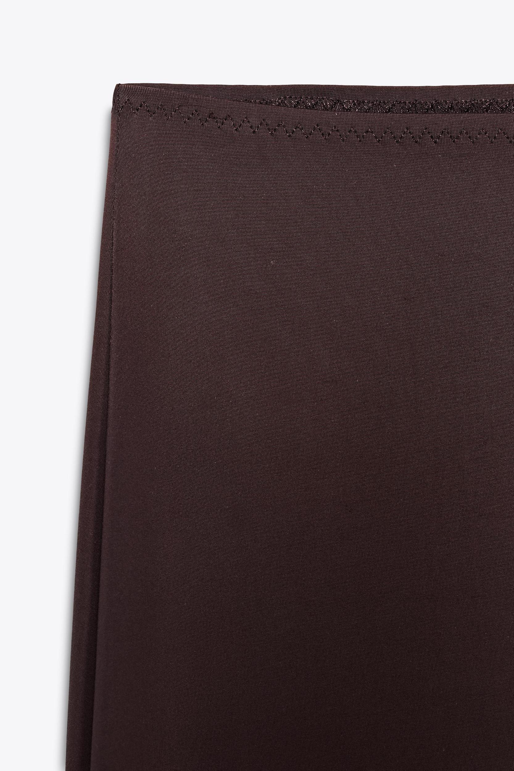 LONG POLYAMIDE SKIRT Product Image