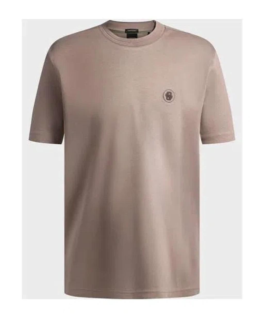HUGO BOSS Short-sleeved T-shirt In Nude Product Image