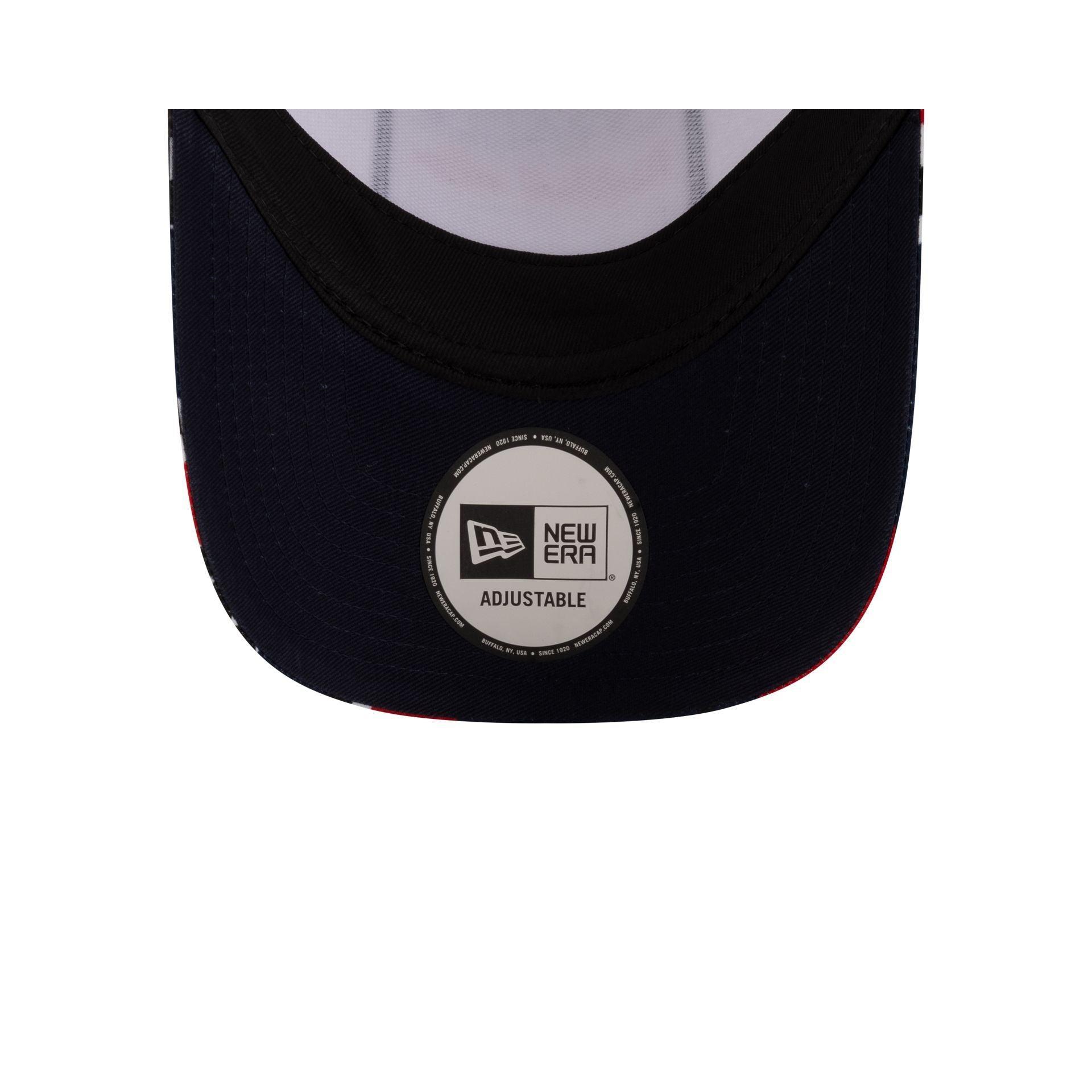 Oracle Red Bull Racing Abstract 9FORTY A-Frame Trucker Hat Male Product Image