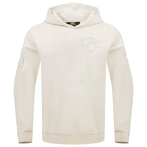 Pro Standard Mens Pro Standard KNICKS NEUTRAL DROP SHOULDER FLC PO HOODIE - Mens Product Image