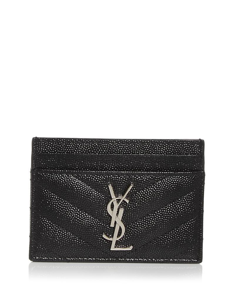 Saint Laurent Cassandre Matelasse Card Case Product Image