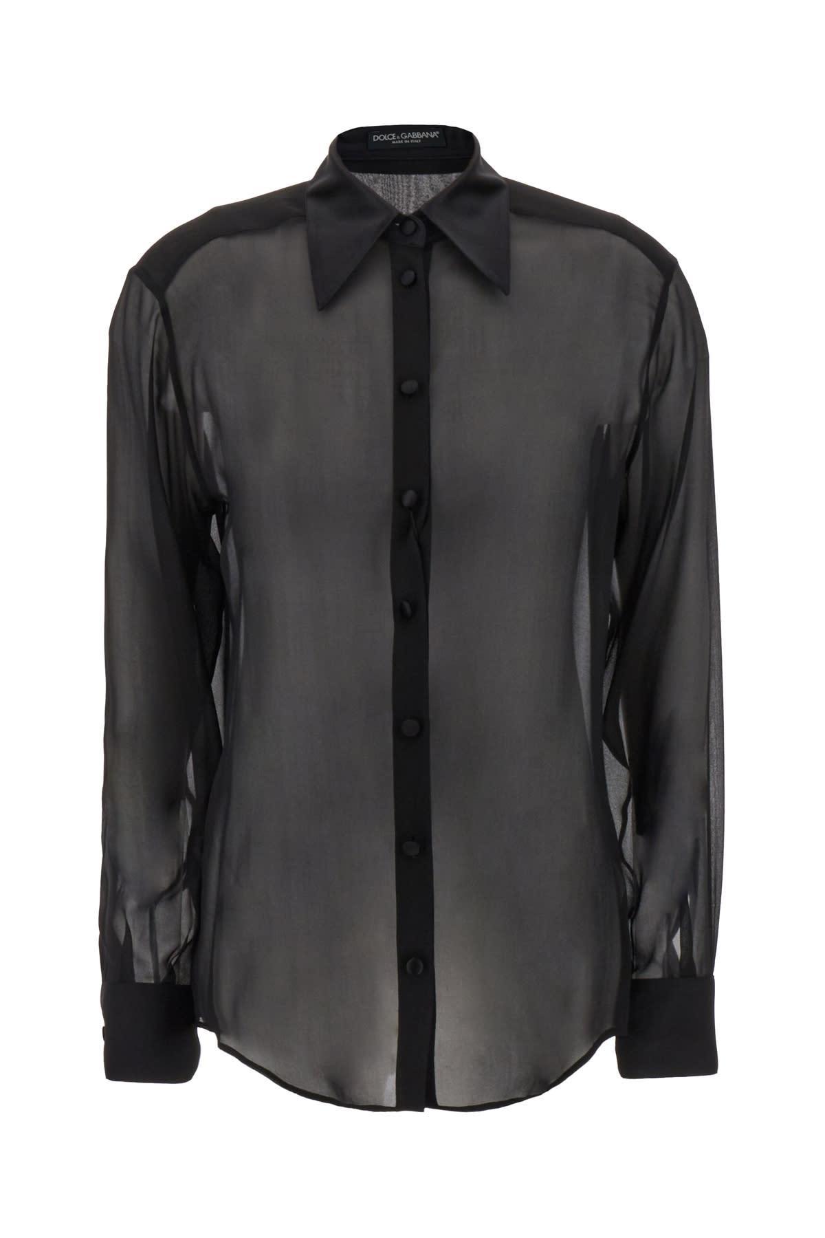 DOLCE & GABBANA Shirt In Black Product Image