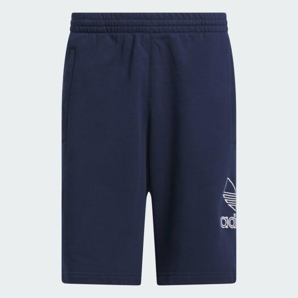 adidas Adicolor Outline Trefoil Shorts Night Indigo 2XL Mens Product Image