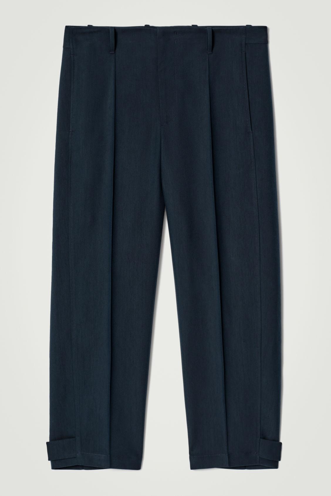 WOOL-BLEND CAPRI PANTS Product Image