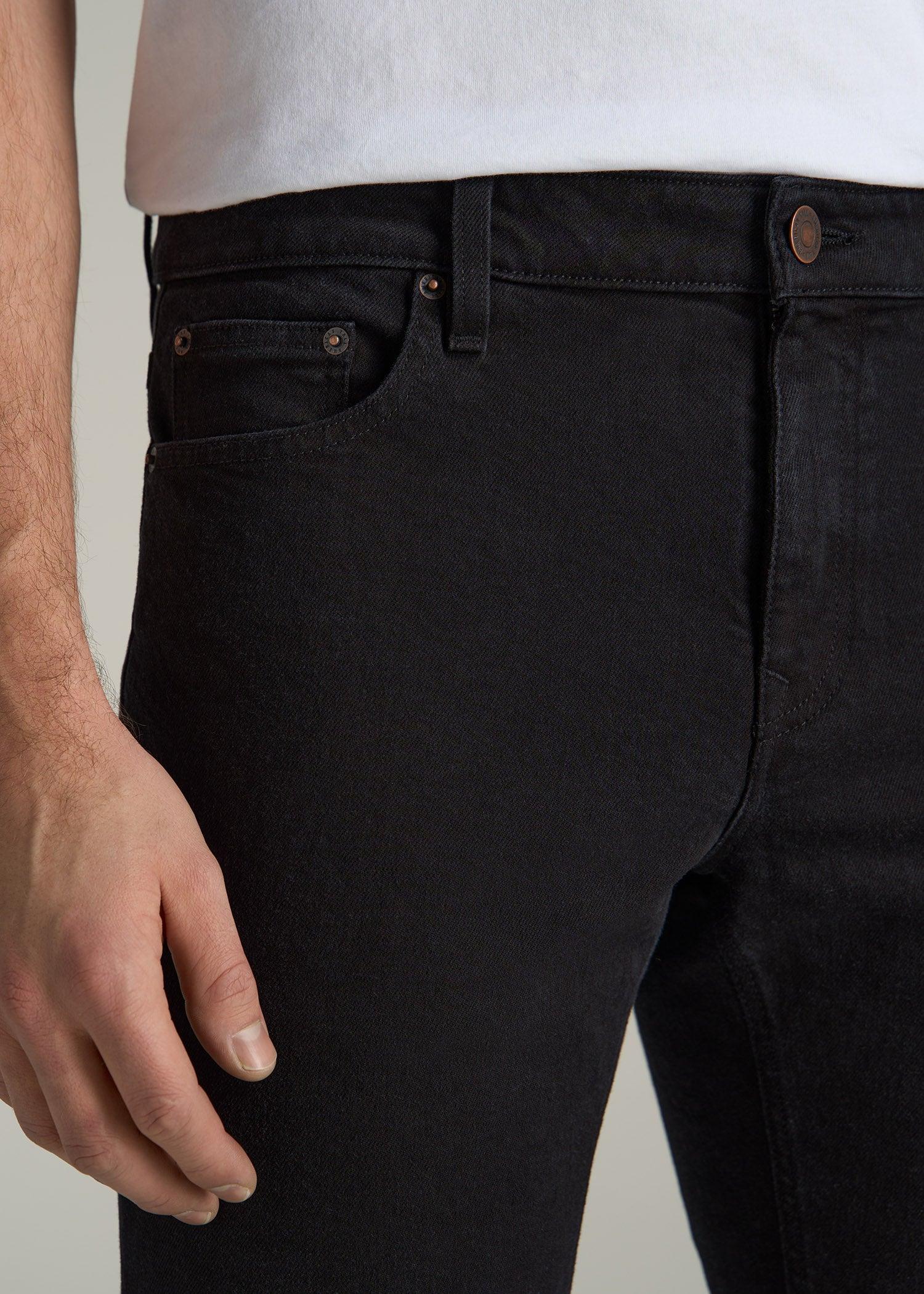 Americana Collection Dylan Slim Fit Jeans For Tall Men in Lark Black Product Image