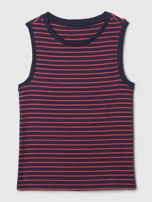 Linen-Blend Tank Top Product Image