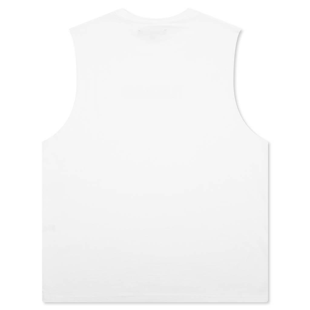 Onyx Sleeveless Shirt - White Male Product Image