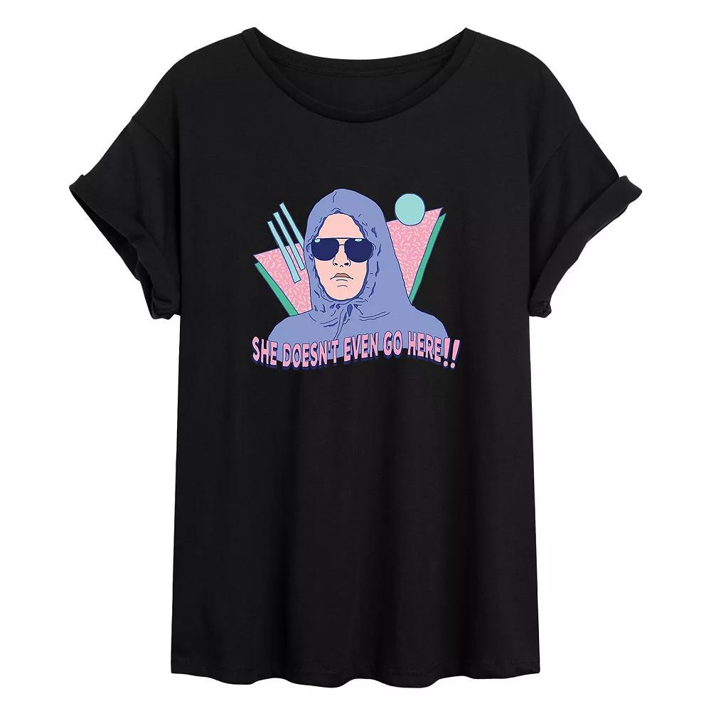Juniors Disco Oversized Tee, Girls Product Image