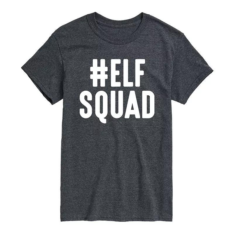 Men's Elf Squad Tee, Size: Large, Gray Product Image