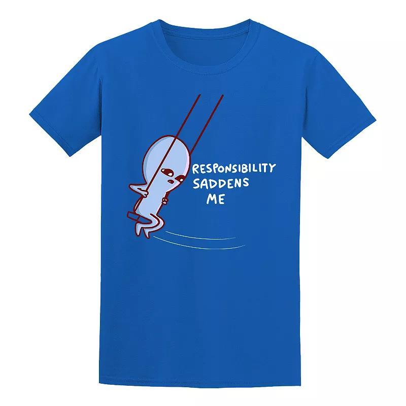 Men's COLAB89 by Threadless Strange Planet Tee, Size: Small, Grey Royal Product Image