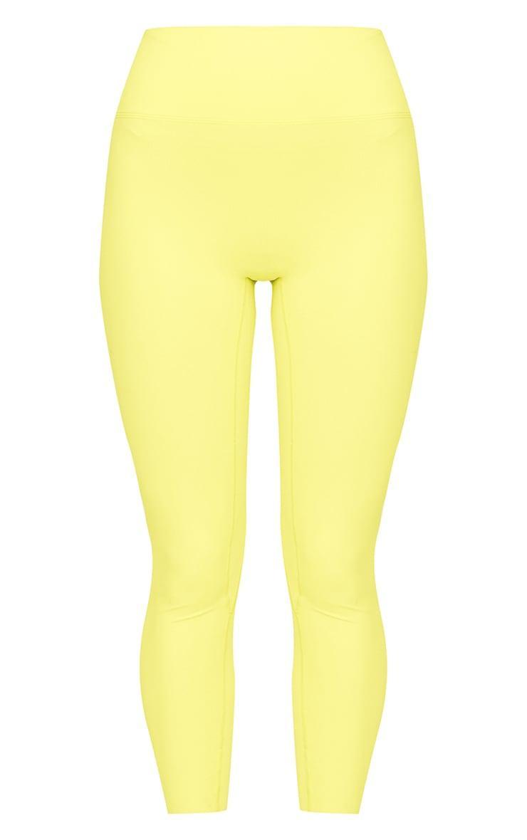 Lime Ultimate Sculpt High Waist Gym Leggings Product Image