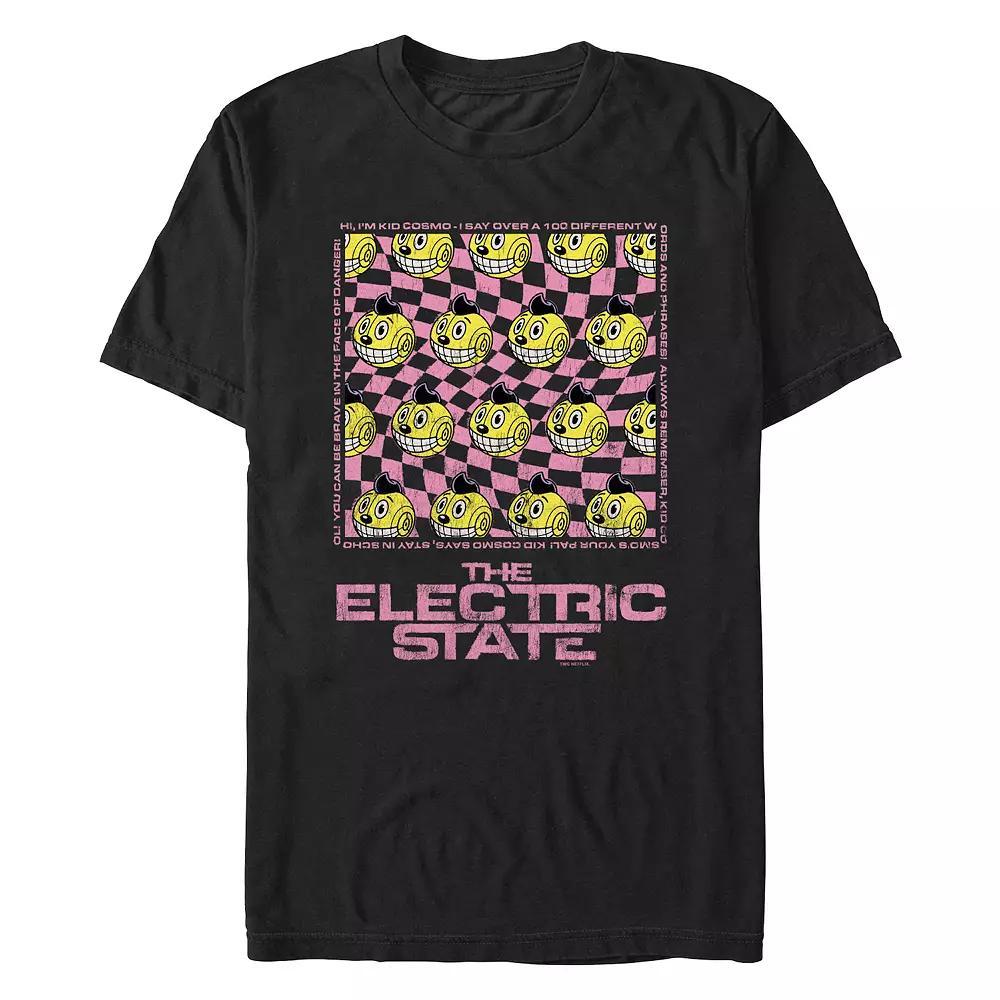 Big & Tall The Electric State Kid Cosmo Poster Graphic Tee, Men's, Size: 4XL, Black Product Image