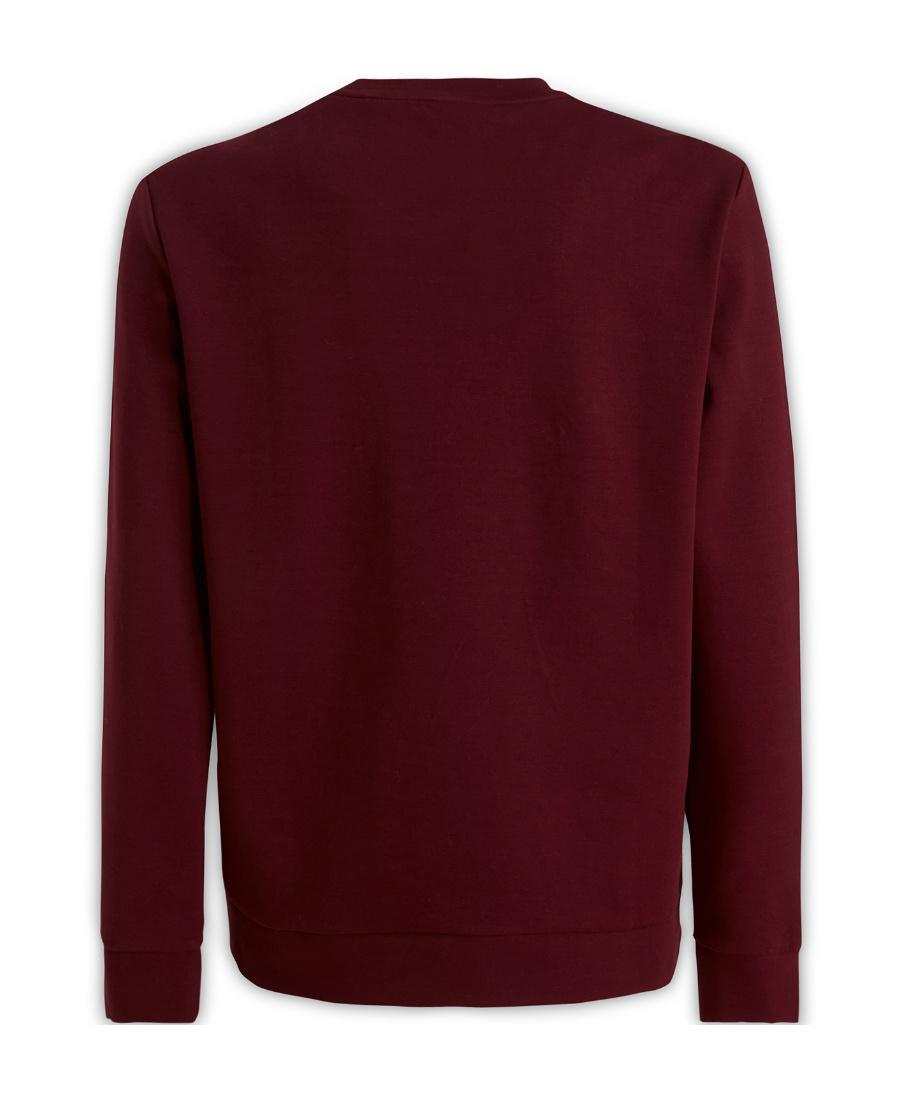 HUGO BOSS Logo Round Neck Sweater In Nude Product Image
