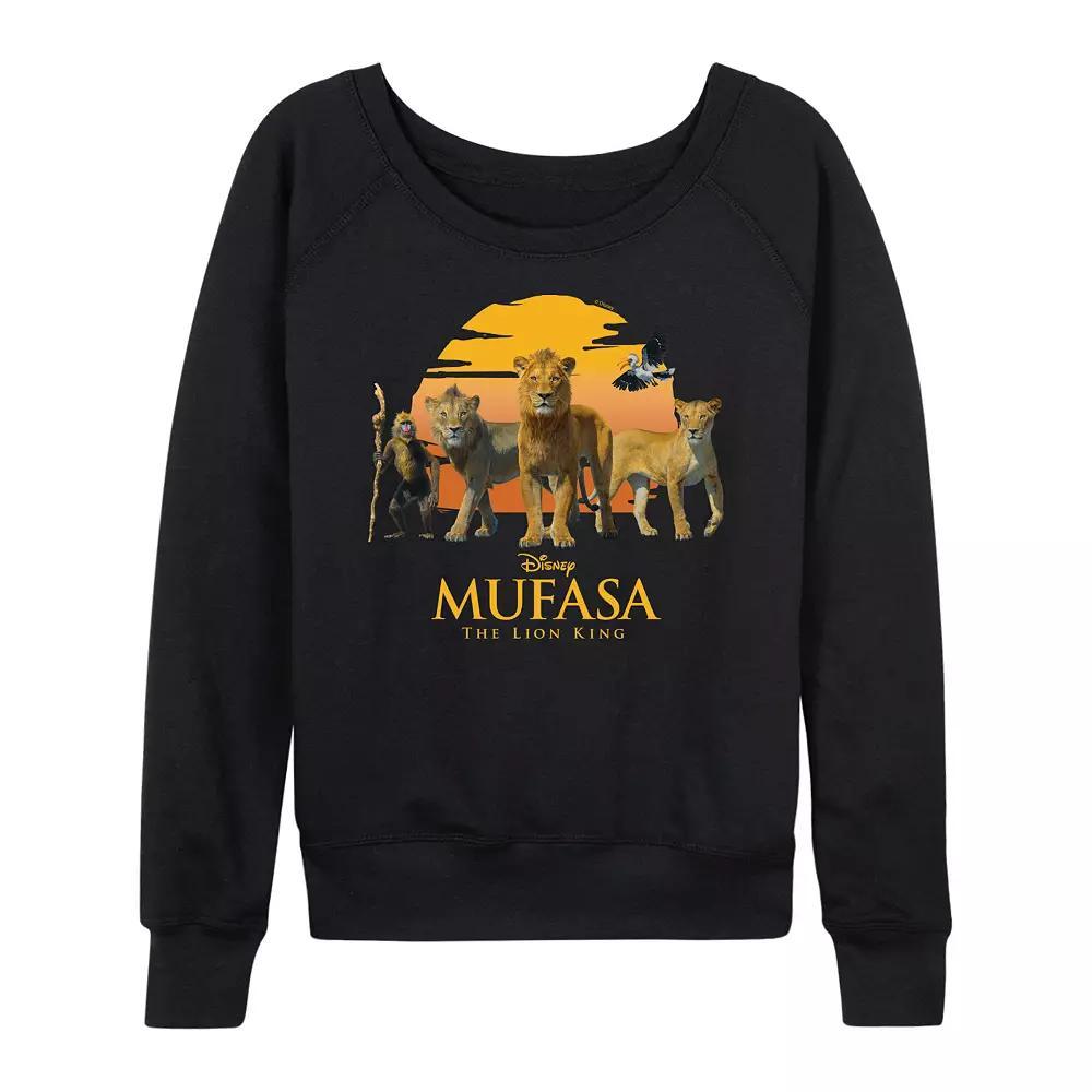Disneys Mufasa: The Lion King Womens Sun French Terry Long Sleeve Tee Product Image
