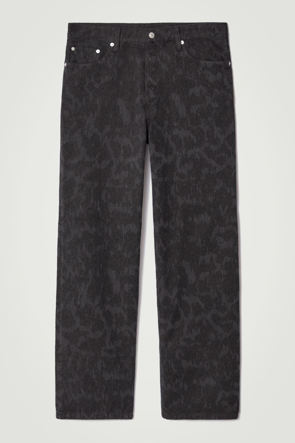 RIDER LASERED WIDE-LEG JEANS Product Image