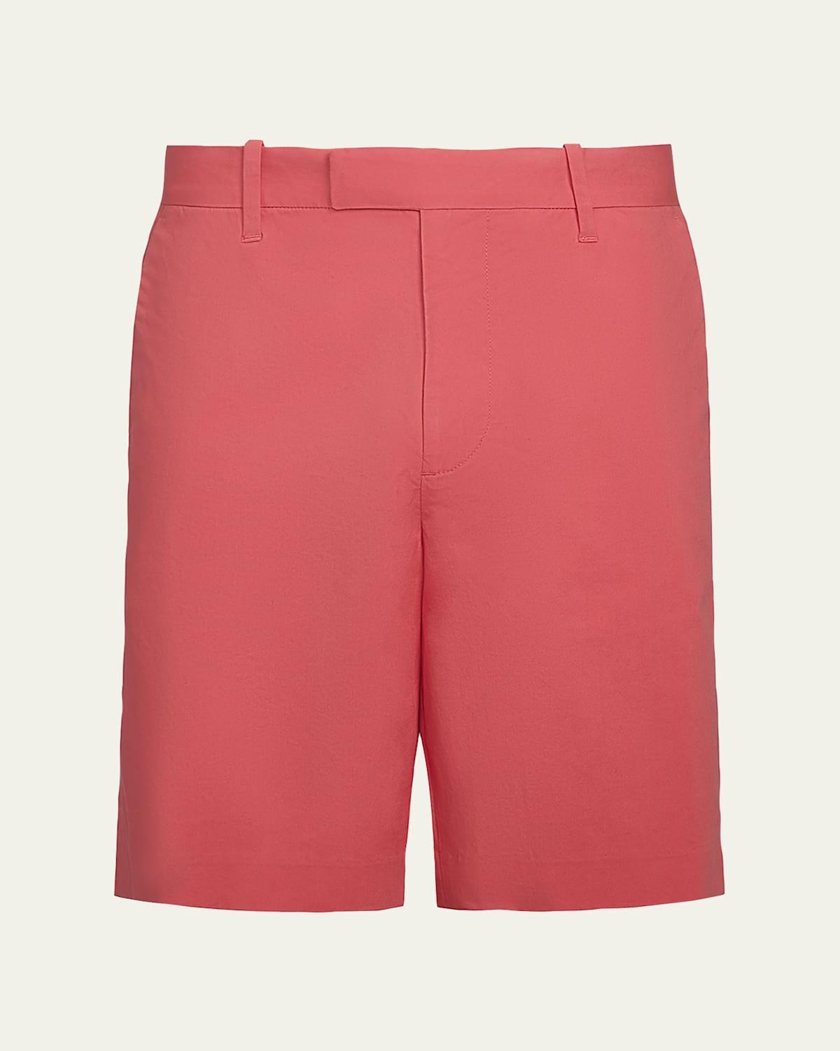 Mens Italian Cotton Extended-Tab Shorts Product Image